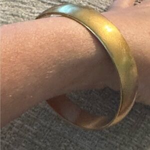 Gold Tone Monet Bangle Bracelet